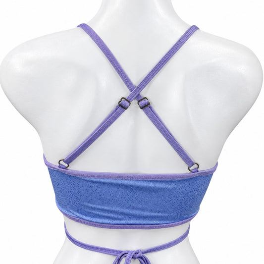 TOP CROIX "BABY BLUE GLITTER"