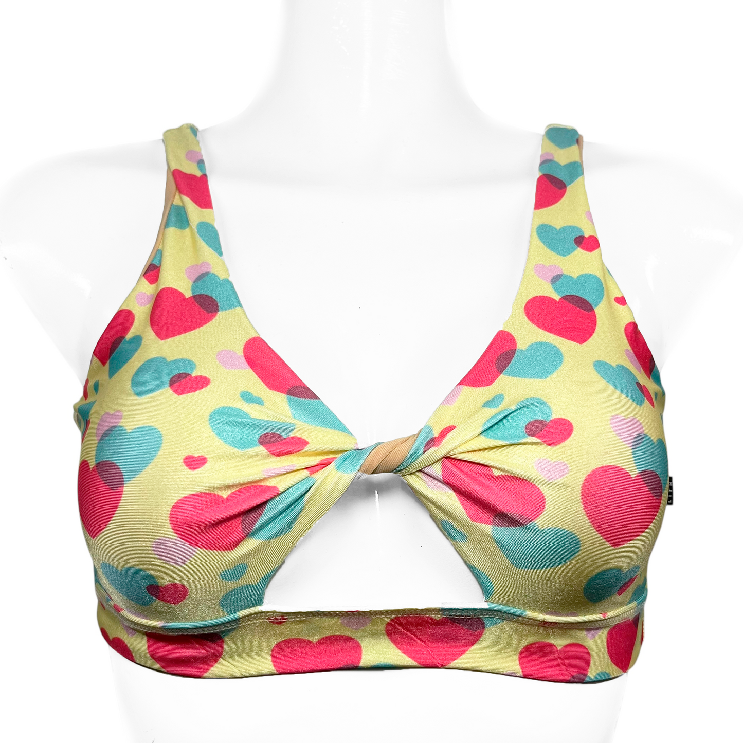TOP "BUBBLE HEARTS"