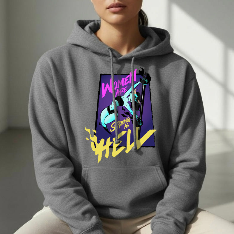 SUDADERA BOLSA Y GORRO JASPE “DANCE IN THE HELL”