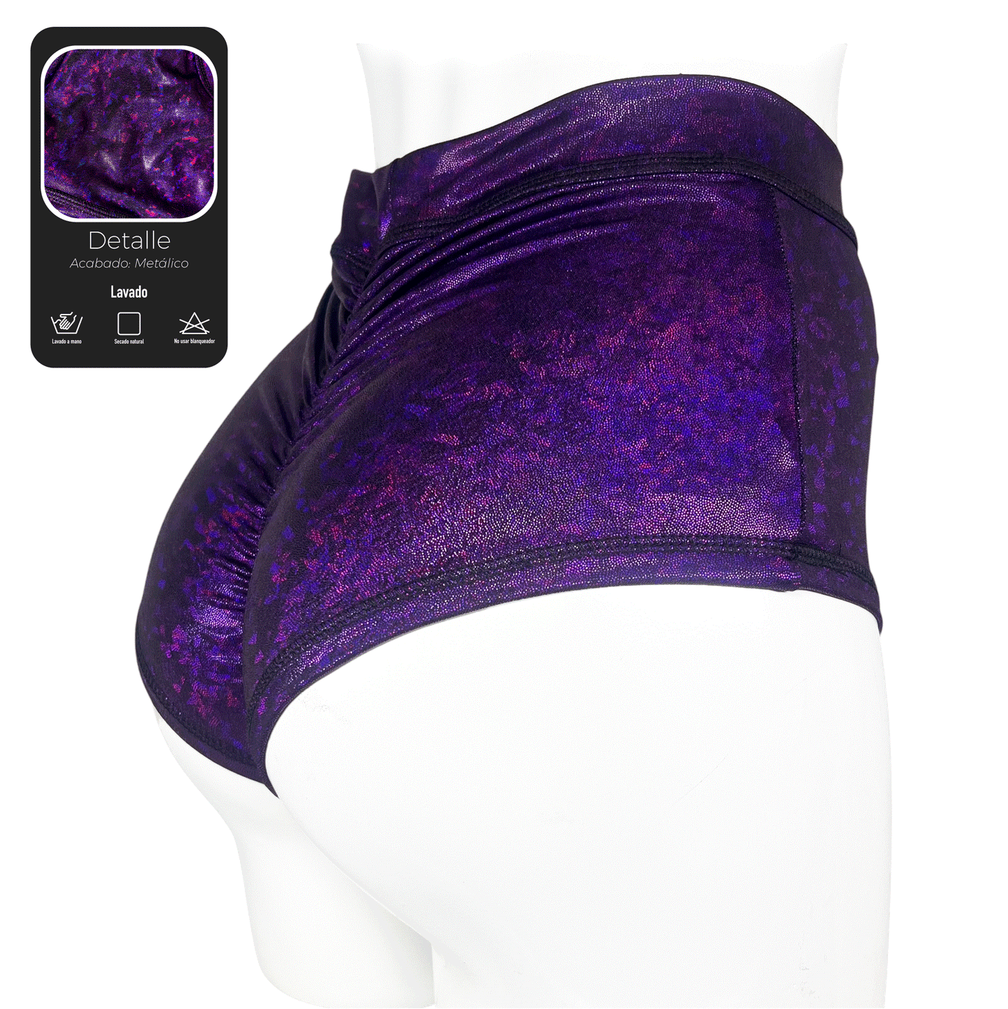 PIN UP "CRYSTAL VIOLET”