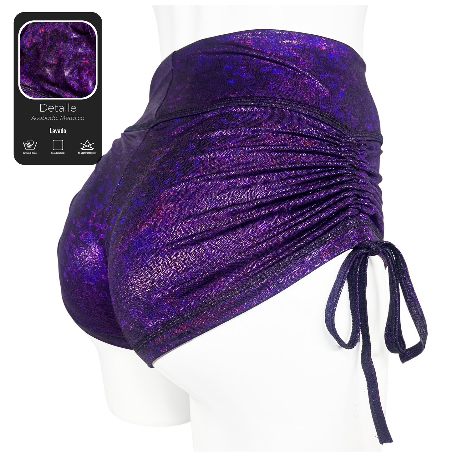 SHORT JARETA "CRYSTAL VIOLET"