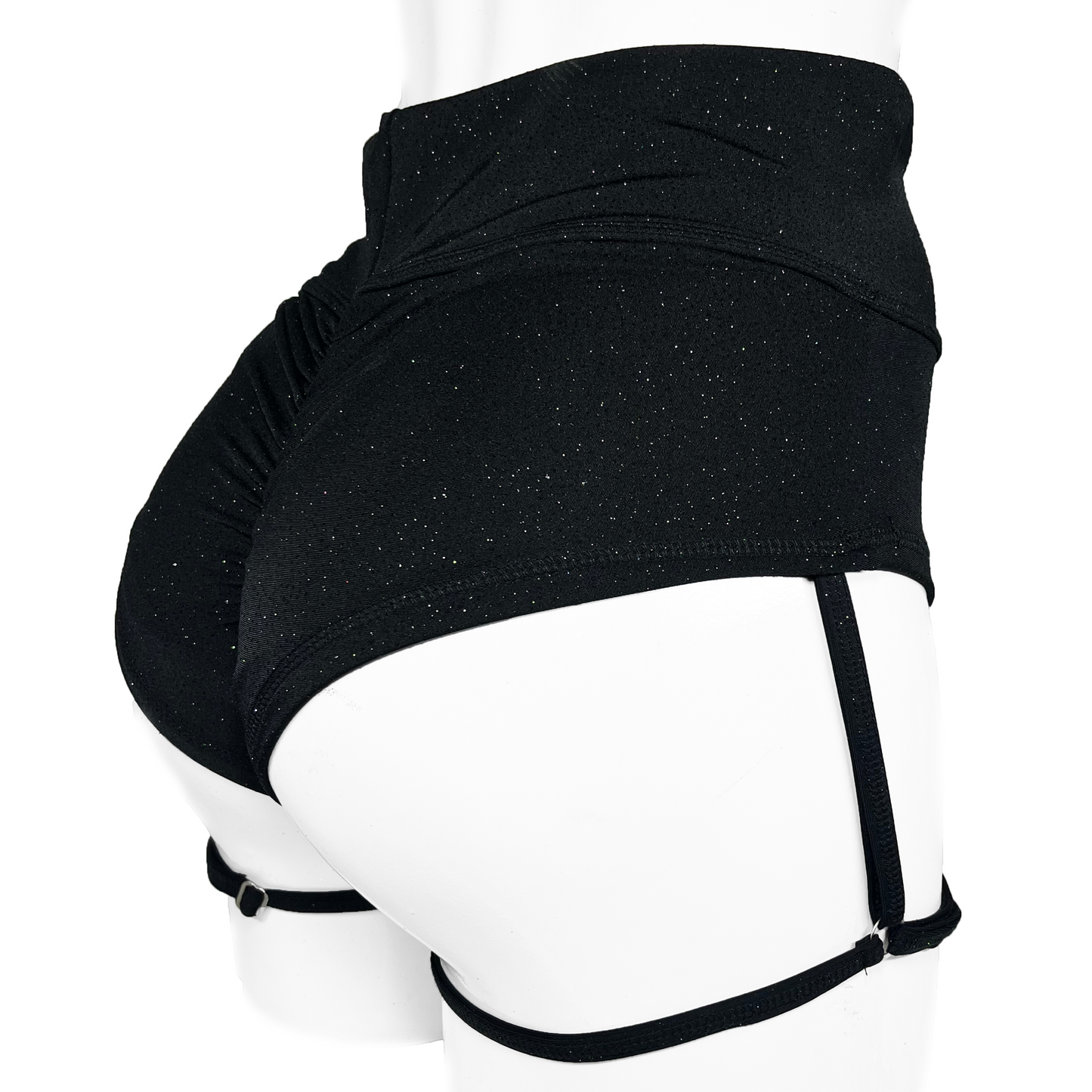 LIGUERO "BLACK GLITTER"