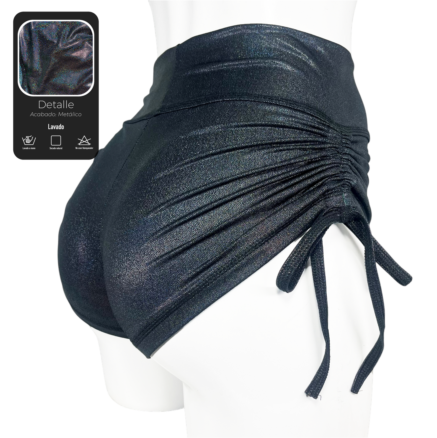 SHORT JARETA "CRYSTAL GRAY"
