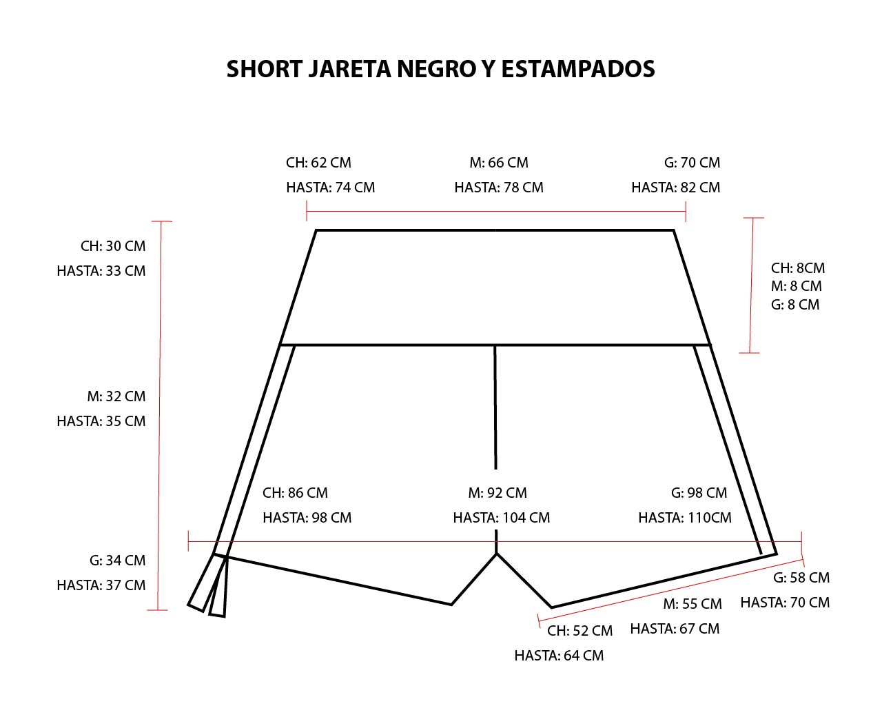 SHORT JARETA "LUSTER ESMERALDA"