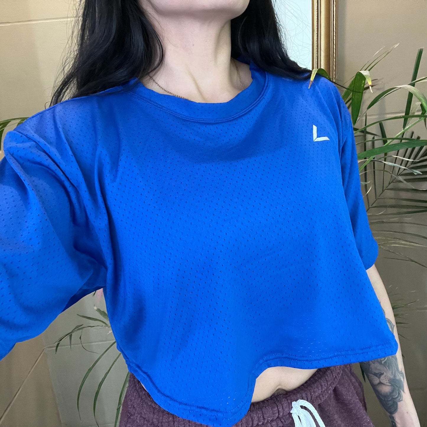 Crop Jersey Liso