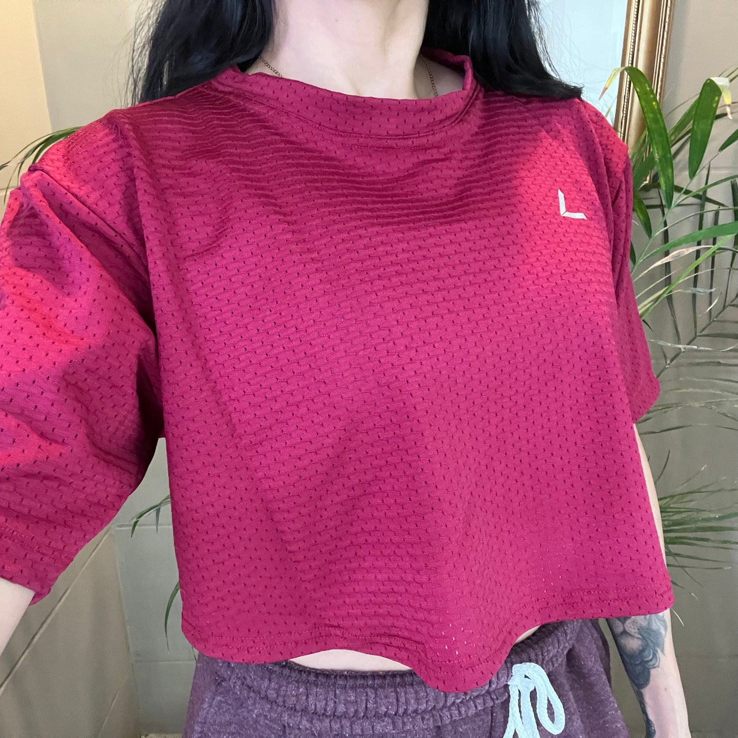 Crop Jersey Liso