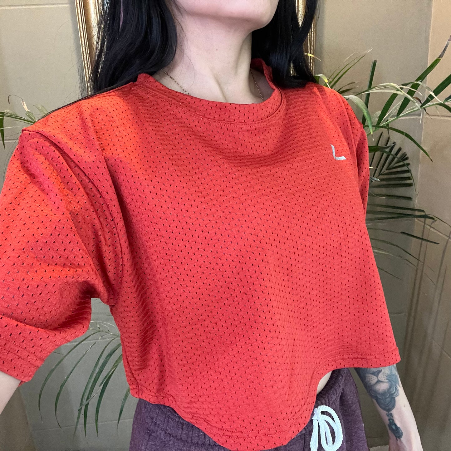 Crop Jersey Liso