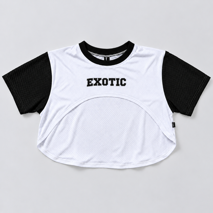 JERSEY CORTA "BLANCO Y NEGRO"
