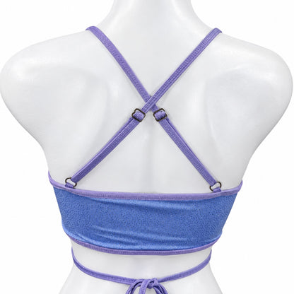 TOP CROIX "BABY BLUE GLITTER"