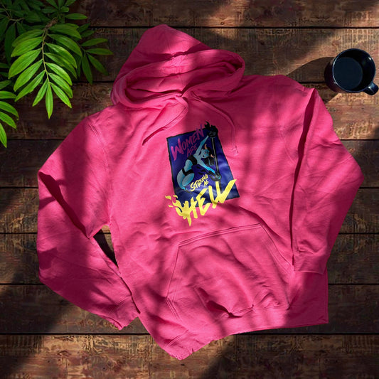 SUDADERA BOLSA Y GORRO ROSA “DANCE IN THE HELL”