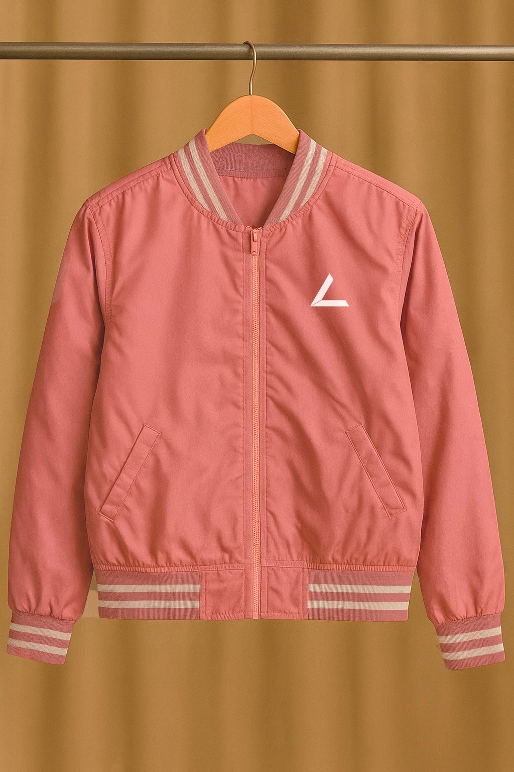 BOMBER VARSITY "ROSA VINTAGE"