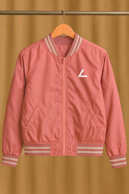 BOMBER VARSITY "ROSA VINTAGE"