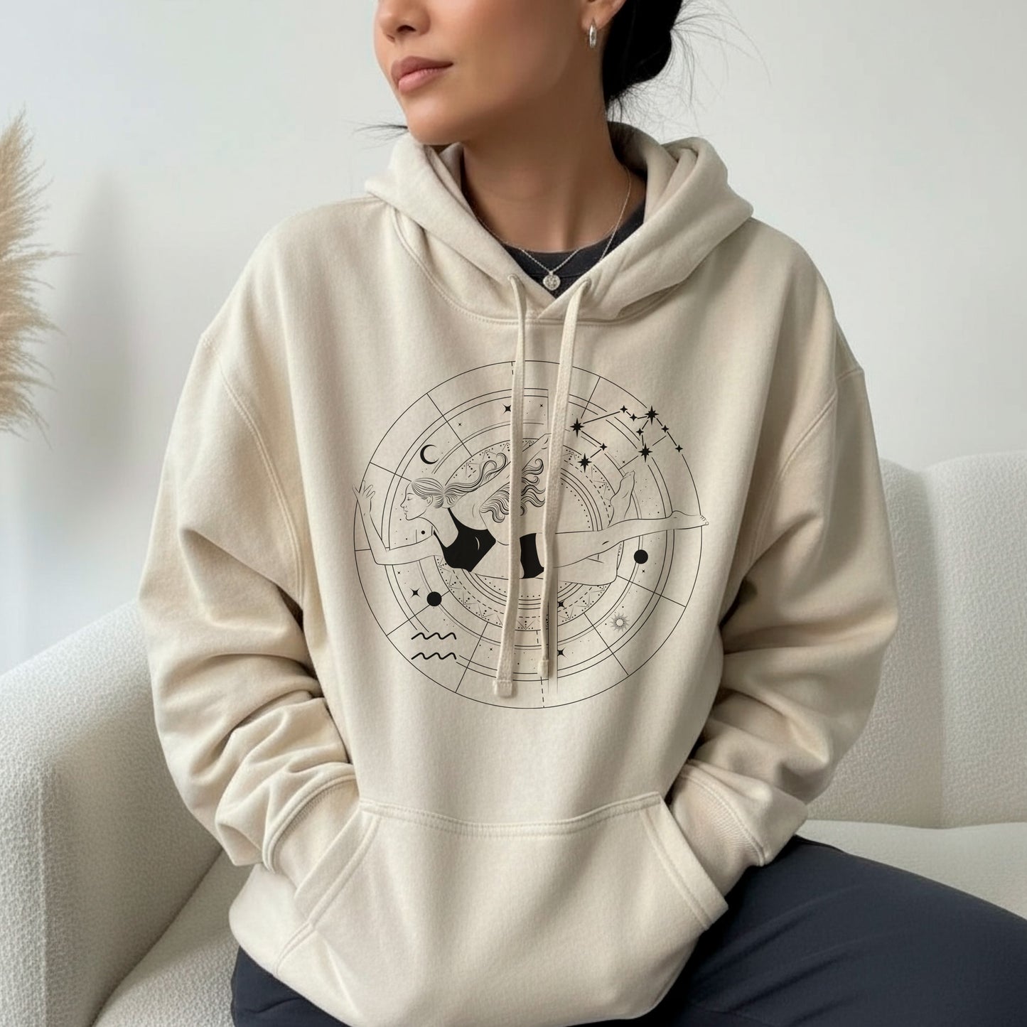 SUDADERA BOLSA Y GORRO “ASTRAL BODIES”