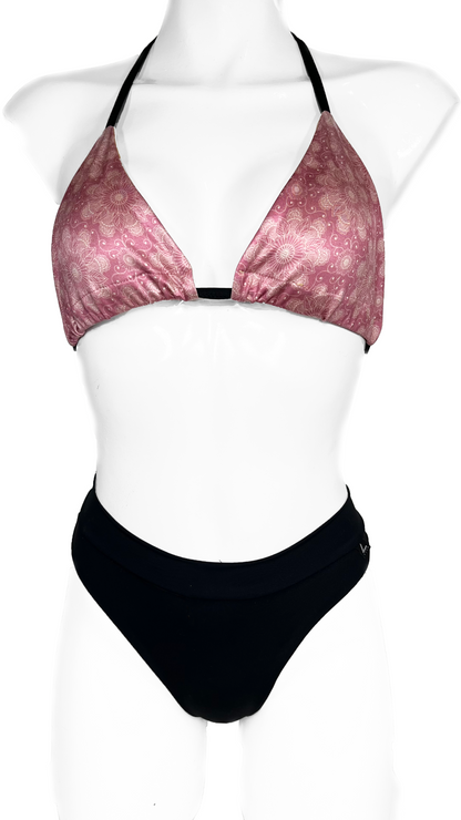 Bikini top "Mandala rose"