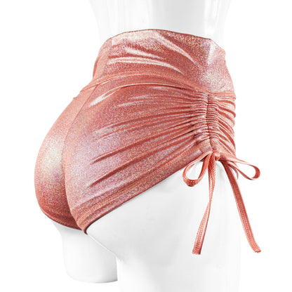 SHORT JARETA "METAL PEACH"