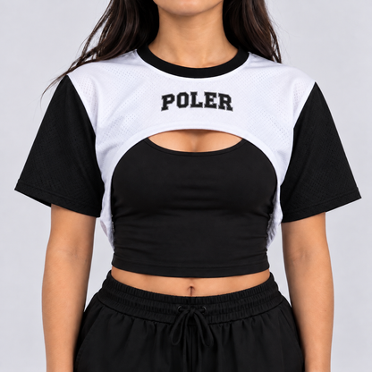 JERSEY CORTA "BLANCO Y NEGRO"