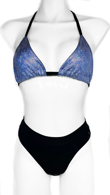 Bikini top "Blue glam"