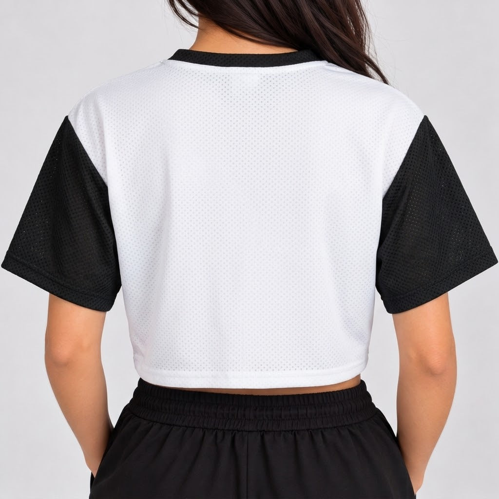 JERSEY CORTA "BLANCO Y NEGRO"
