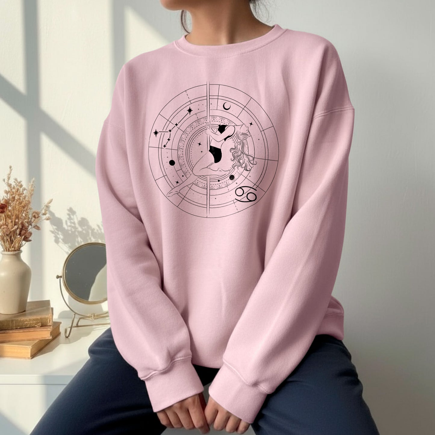 SUDADERA CUELLO REDONDO “ASTRAL BODIES”