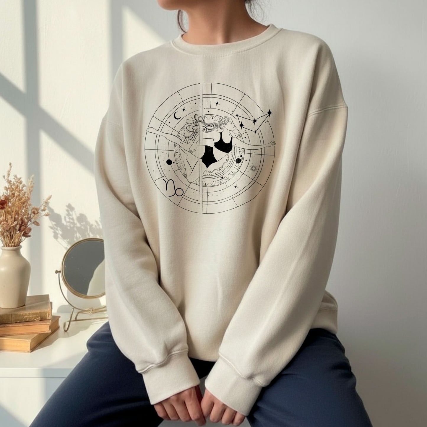 SUDADERA CUELLO REDONDO “ASTRAL BODIES”