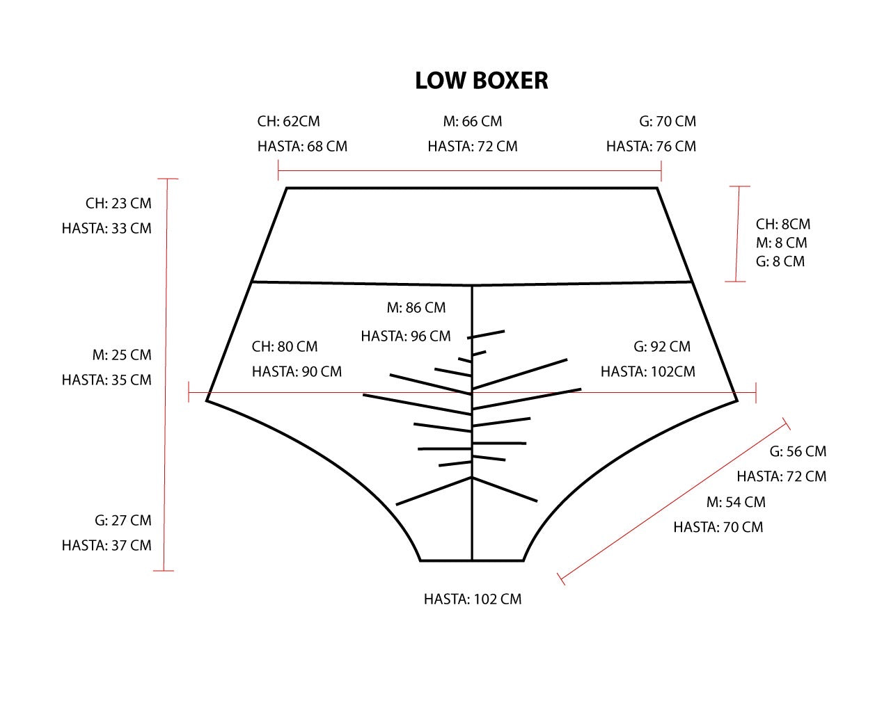 LOW BÓXER "SANDIA"