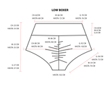 LOW BOXER "RED SHINY" TIPO VINIL
