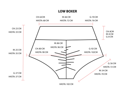 LOW BOXER "COBALTO"