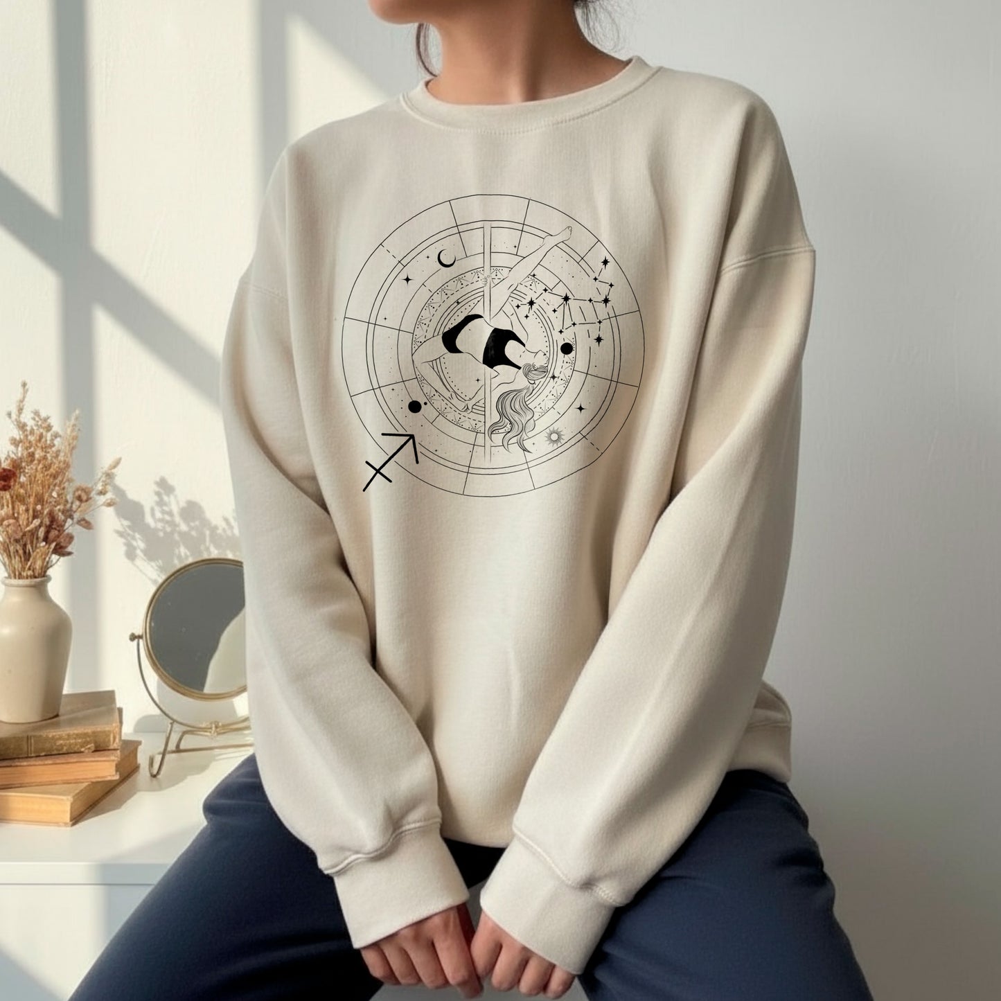 SUDADERA CUELLO REDONDO “ASTRAL BODIES”