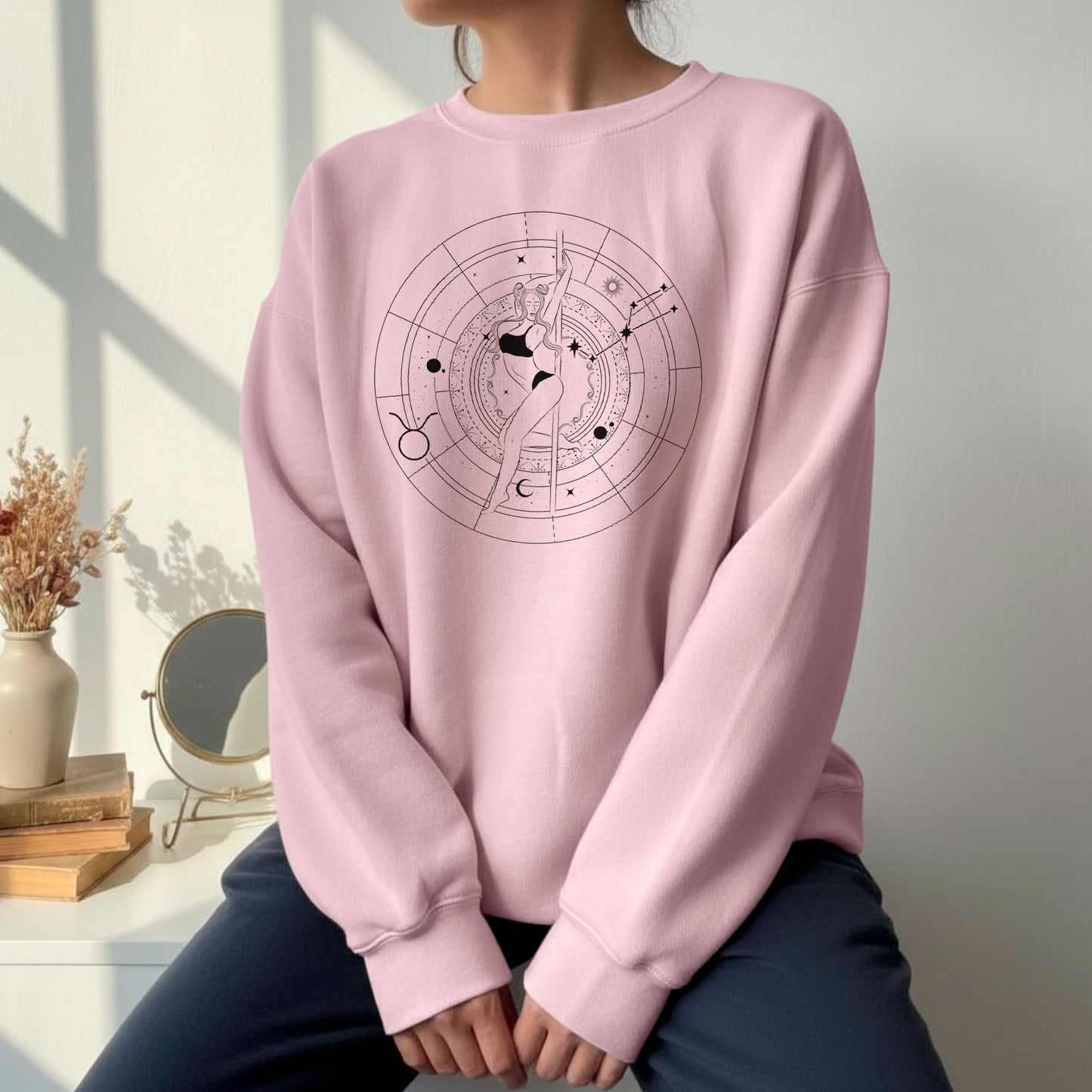 SUDADERA CUELLO REDONDO “ASTRAL BODIES”